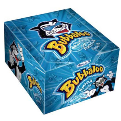 CHICLE BUBBALOO HORTELA C/60