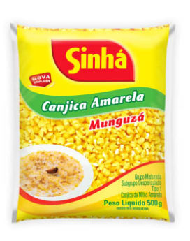 CANJICA SINHÁ 500G AMARELA