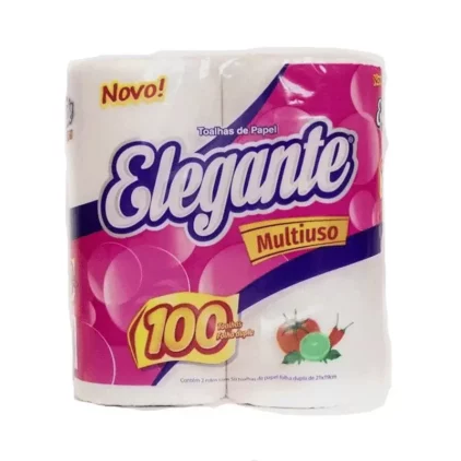 PAPEL TOALHA 12X2 100 FLS ELEGANTE
