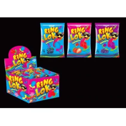 PIRULITO DIPLOKO RING LOKO DIAMANTE SABORES C/30