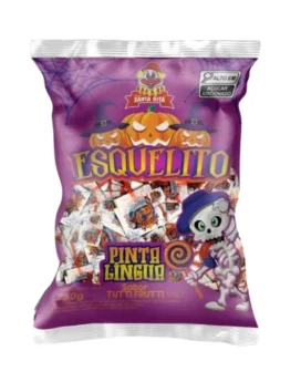 PIRULITO ESQUELITO PINTA LINGUA 250G